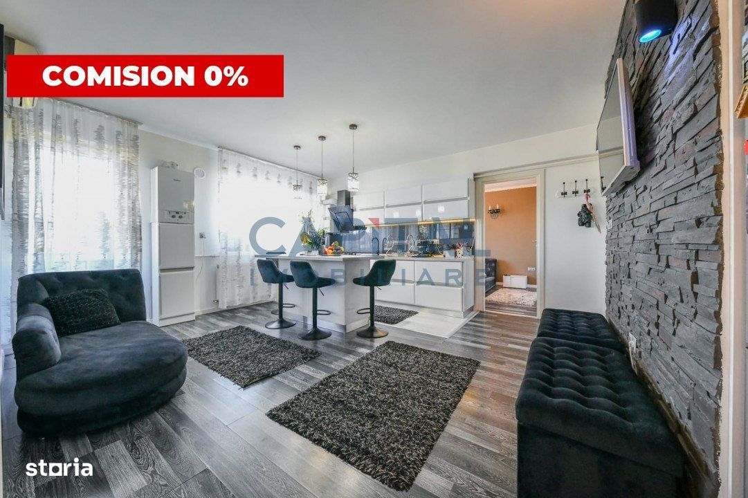 Comision 0 %  Apartament 3 camere, de lux, imobil 2015, priveliste, In