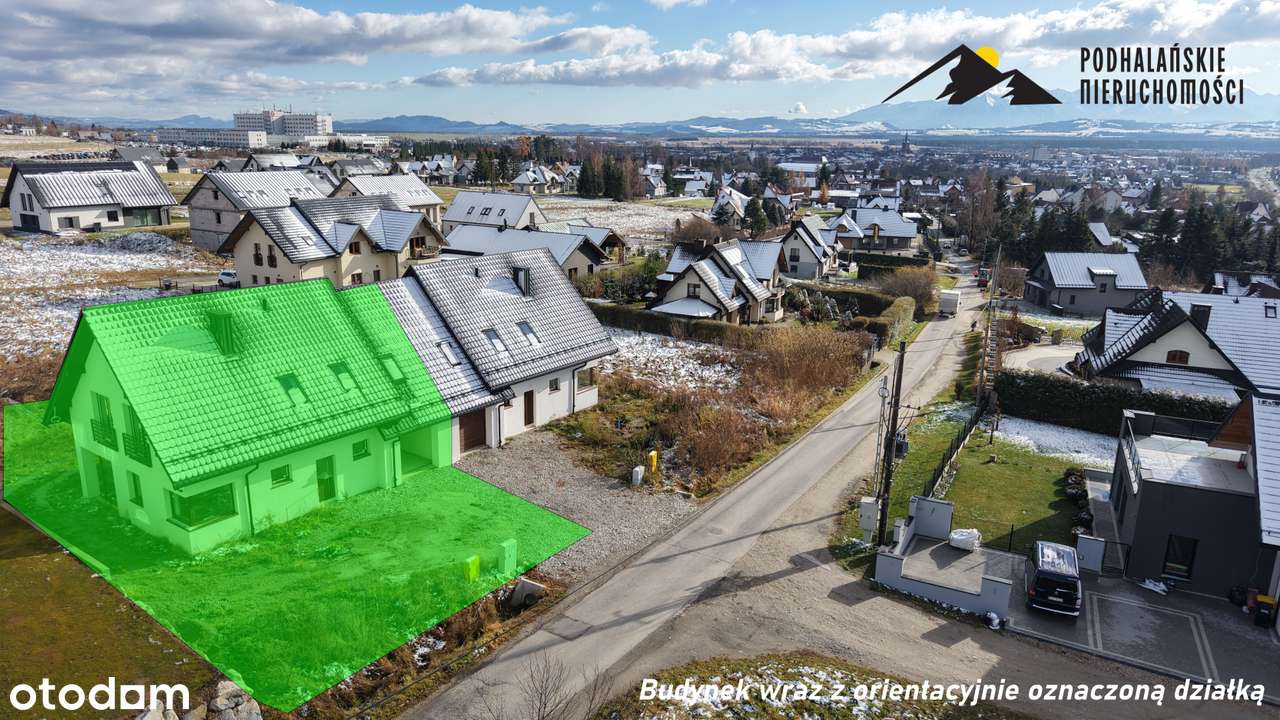 Nowy dom z widokiem na Tatry w Nowym Targu-1