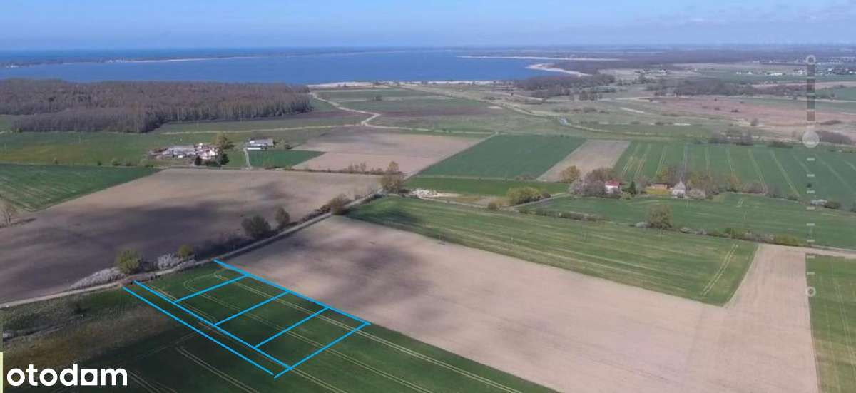 Ładna działka do Koszalina 7 km, morze, las ,jezioro, media. Raty-5