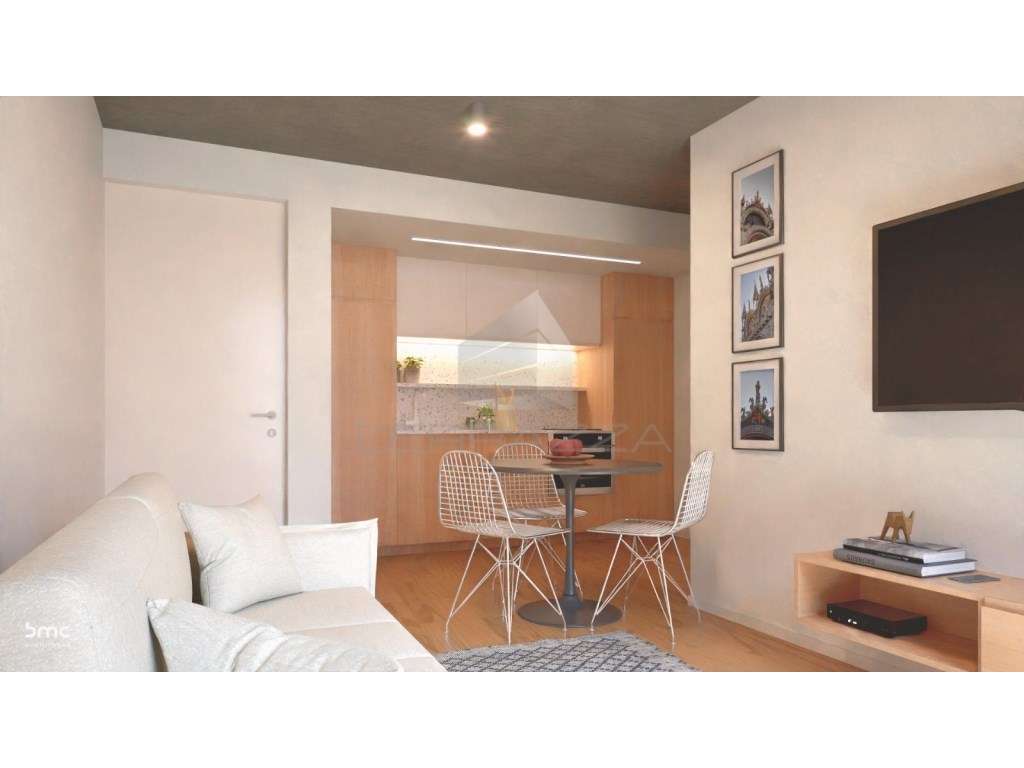 Apartamento T1 novo em Matosinhos-7