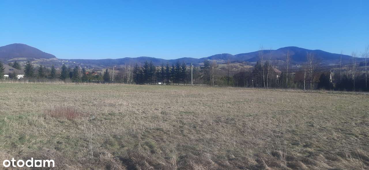 Działka budowlana z dojazdem, prąd, woda, widok-7