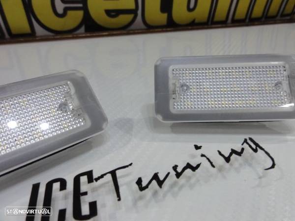 Suporte De Lâmpada De Matricula Com Led Branco Fiat 500 / 500 Abarth / 500 CABRIO 2007-2020 - 8