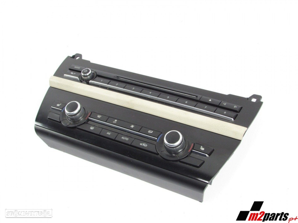 Painel frontal c/ Rádio e AC Seminovo/ Original BMW 5 (F10)/BMW 5 Touring (F11)/... - 2