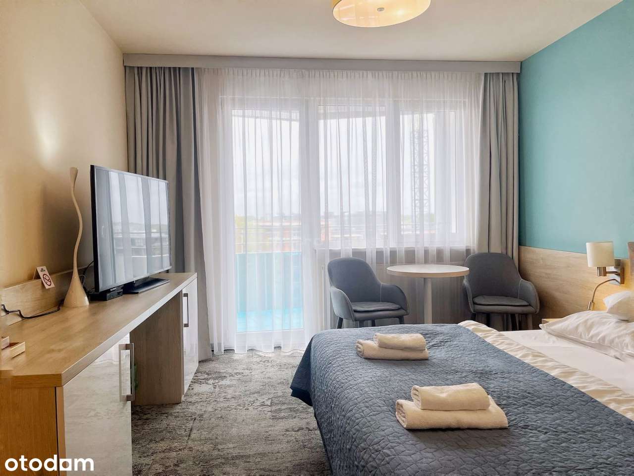 Apartament w centrum z widokiem na panoramę miasta - Pełny obrazek: 3/20