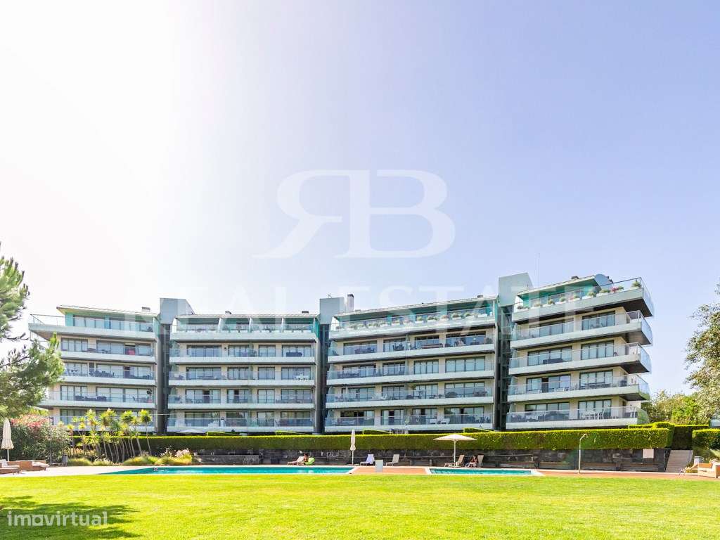 T2 no condominio SCALA Cascais | Jardim privado e jardim do condomí...-30