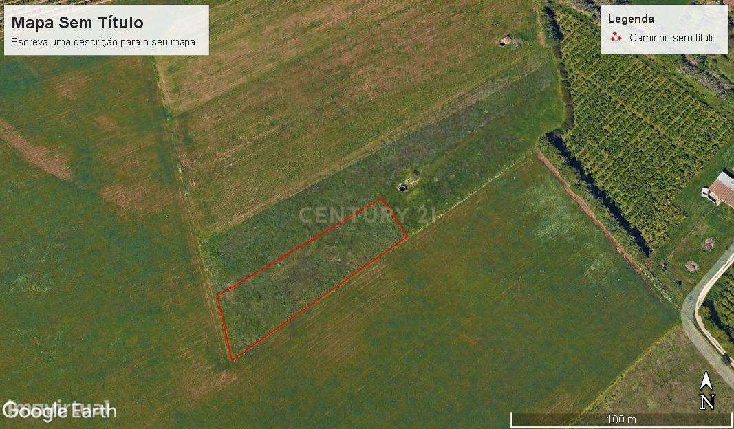 Terreno Rústico com 3040 m2, plano, situado nas Várzeas de Quarteira - Grande imagem: 2/4