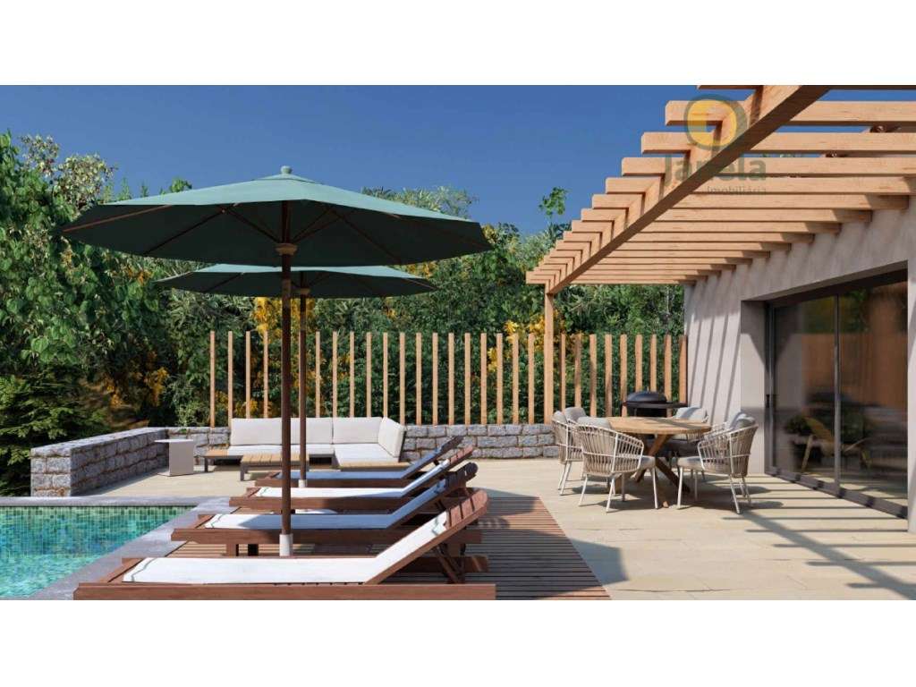 Casa Moderna, com Piscina, Garagem, Jardim e Vista Mar, num lote co... - Grande imagem: 3/43