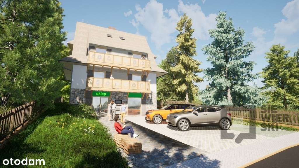 Dom - 7 apartamentów + lokal na wynajem-7