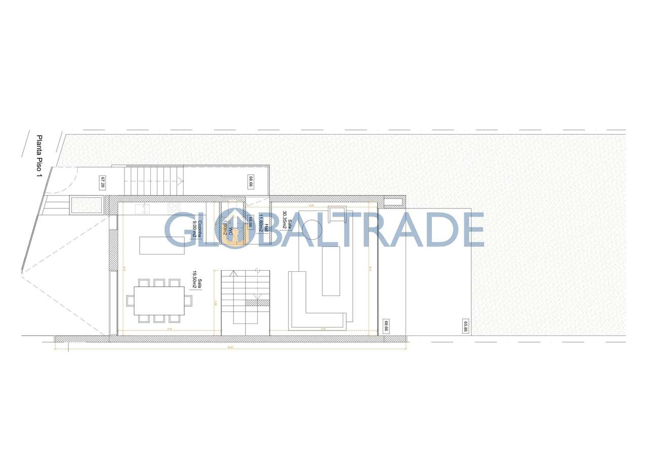 Moradia T3 Nova com Terraço em São Pedro da Cova-16