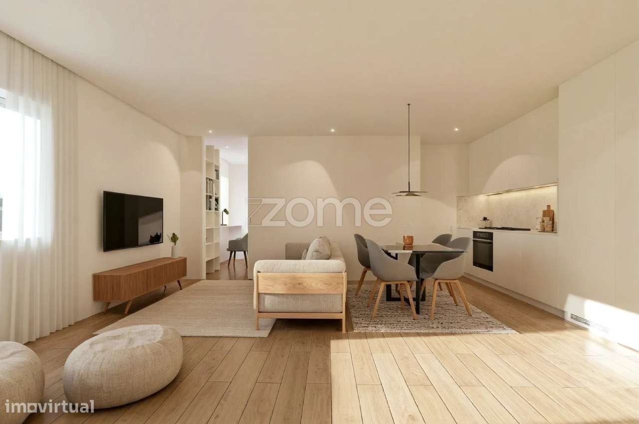 Apartamento T1+1 em Matosinhos Sul - Grande imagem: 5/6