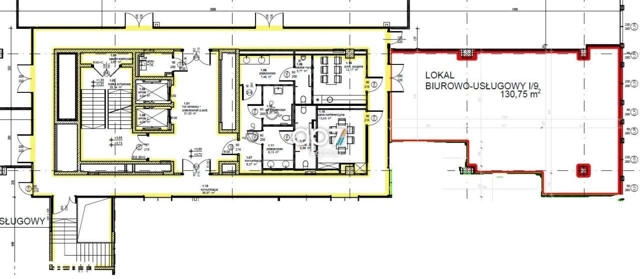 Lokal biurowy do wykończenia - Pełny obrazek: 4/6
