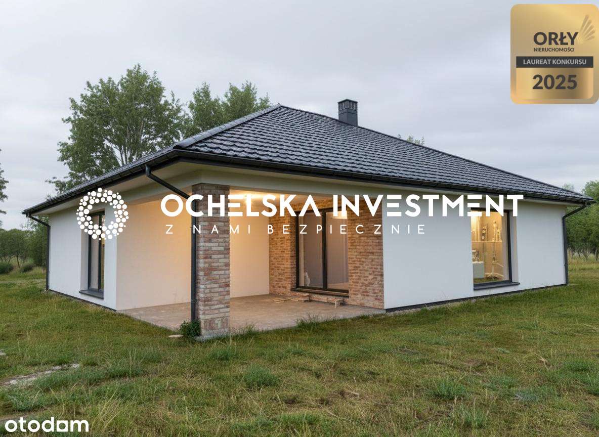 Dom przy sadzie 115m2 | do wykończenia | parter. - Pełny obrazek: 1/16