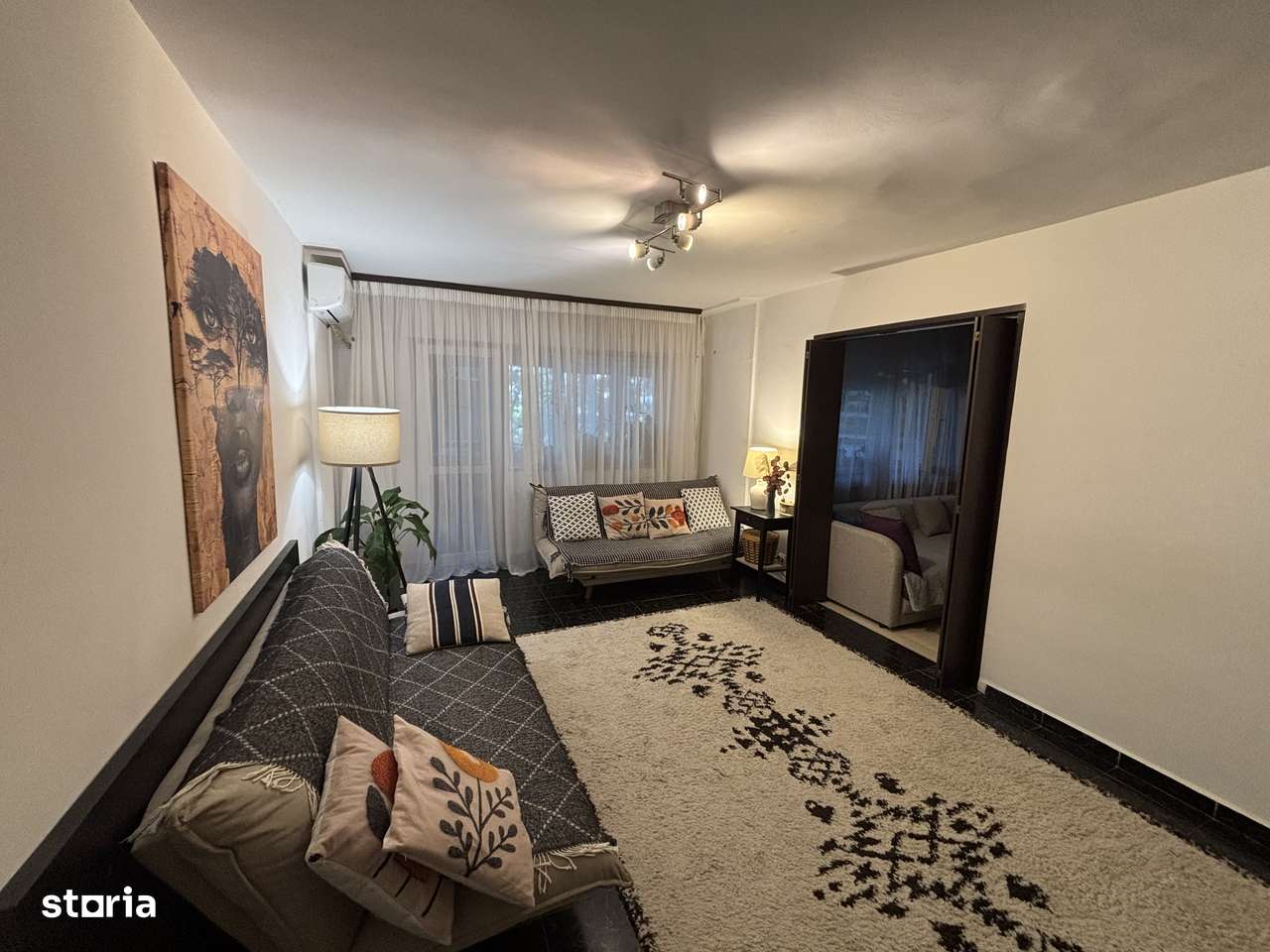 Apartament circular cu 4 camere, Militari, Lujerului