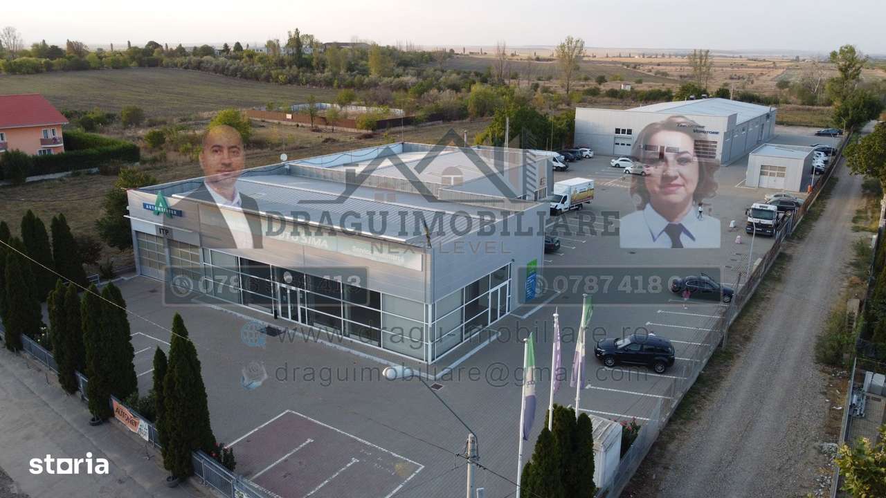 Structură metalică tip showroom/service – Tecuci – demontabilă-0