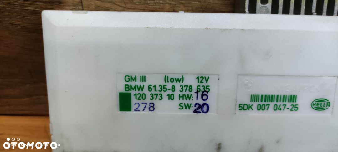 Moduł komfortu BMW e39 8378635 - 2