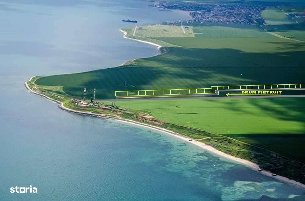 Teren Tuzla 1700 mp malul marii zona Far langa Nibiru - Imagine principală: 3/20