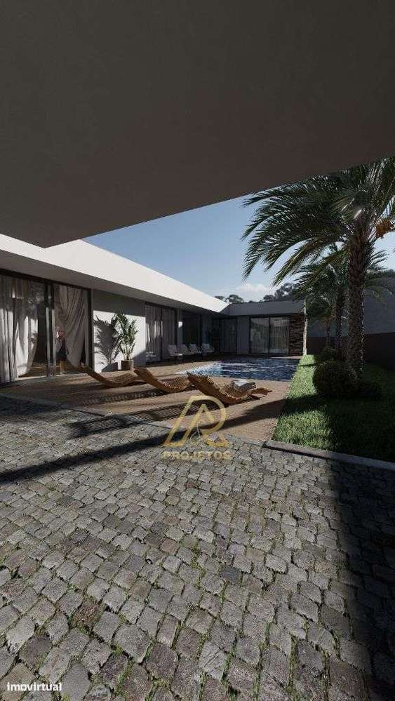 Moradia de luxo T4 Térrea com piscina - Escapães, Santa Maria da Feira - Grande imagem: 4/13