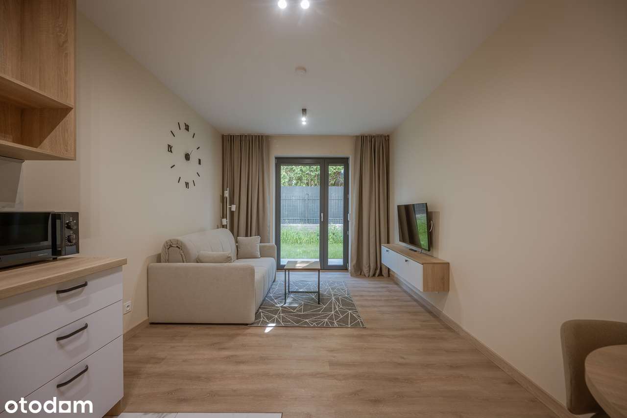 ul. Rajska 77 - nowa kawalerka z ogródkiem - blisko lotniska, AOW - Pełny obrazek: 1/8