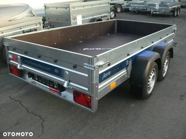 Faro SOLIDUS+ 750kg 300x150x35 WZMOCNIONE BURTY PRZYCZEPA NOWA! - 2