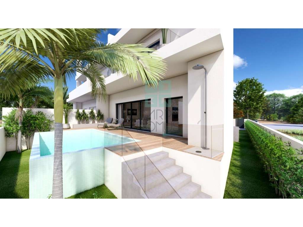 Lote com projeto aprovado, piscina e vistas de mar, centro de Tavir...-50