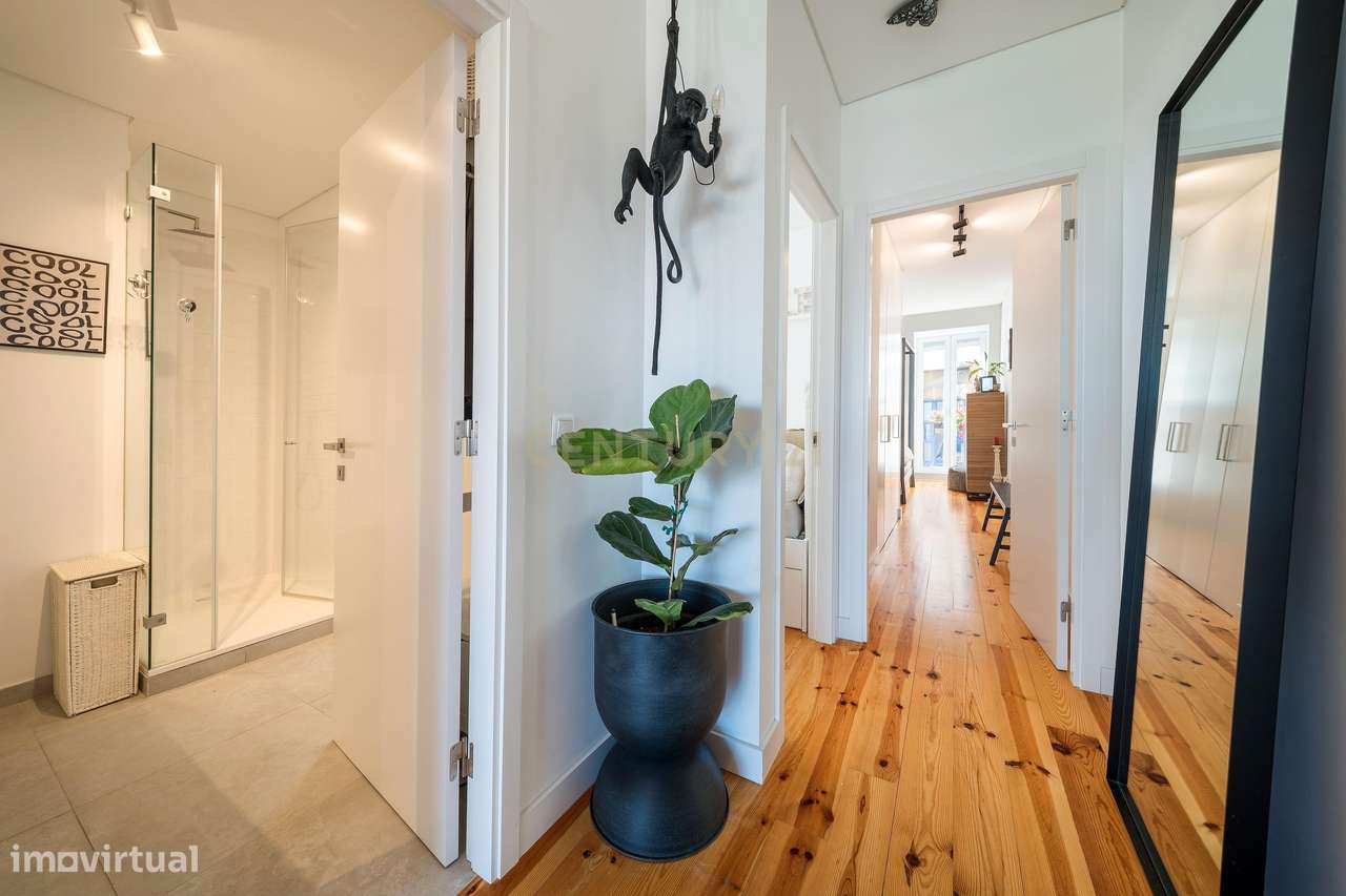 Apartamento T1 em Alcantara - com estacionamento-10
