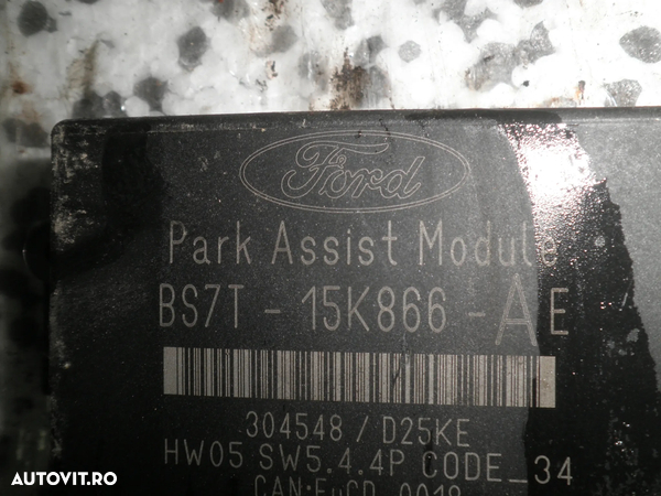 Calculator / modul senzori parcare Ford Galaxy 2 2014 , Mondeo 4, BS7T-15K866-AE BS7T15K866AE - 3