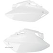 paineis laterais traseiros ufo branco honda crf 450 - 1