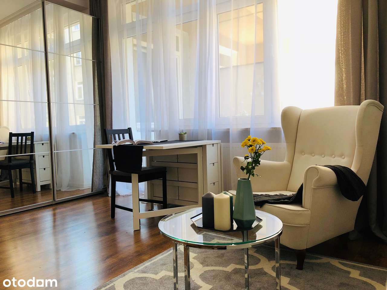 Okazja! Cicha i jasna kawalerka z balkonem!-12