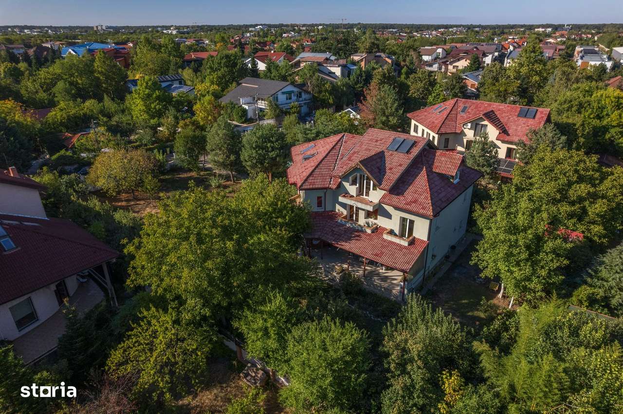 PROPRIETATE UNICA: 1.618 MP TEREN  IN PIPERA, CU VILA SOLIDA SI GRADIN-18