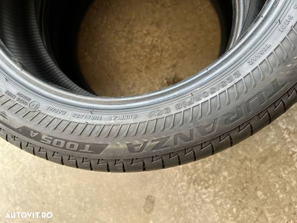 vand 4 anvelope 225/50/18 bridgestone de vară cu runflat ca noi - 5