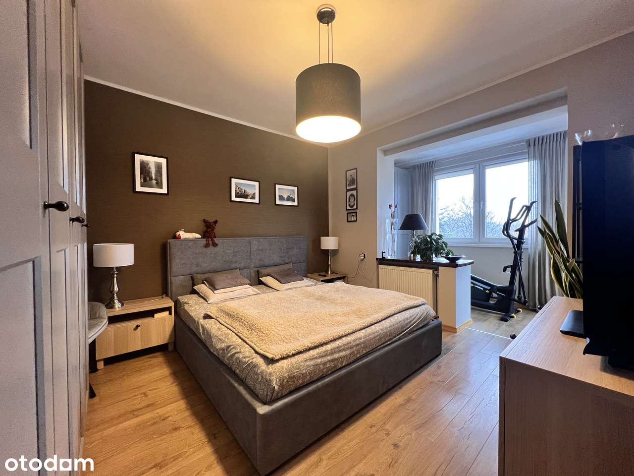 Dwupoziomowe 5 pokoi+2 balkony+ogródek+garaż-12