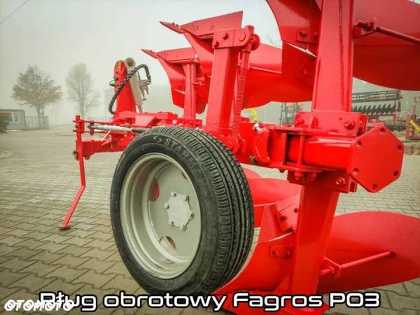 Nowy pług OBROTOWY do orki obrotek 2 3 4 5 skibowy PO POM FAGROS - 16