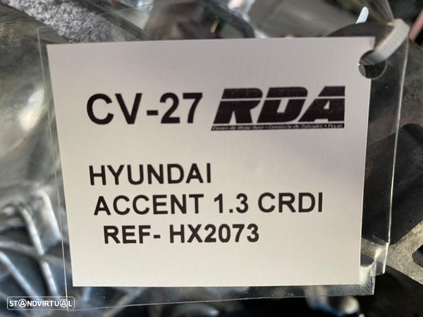 CV27 Hyundai Accent 1.3I 2000 REF- HX2073 - 5