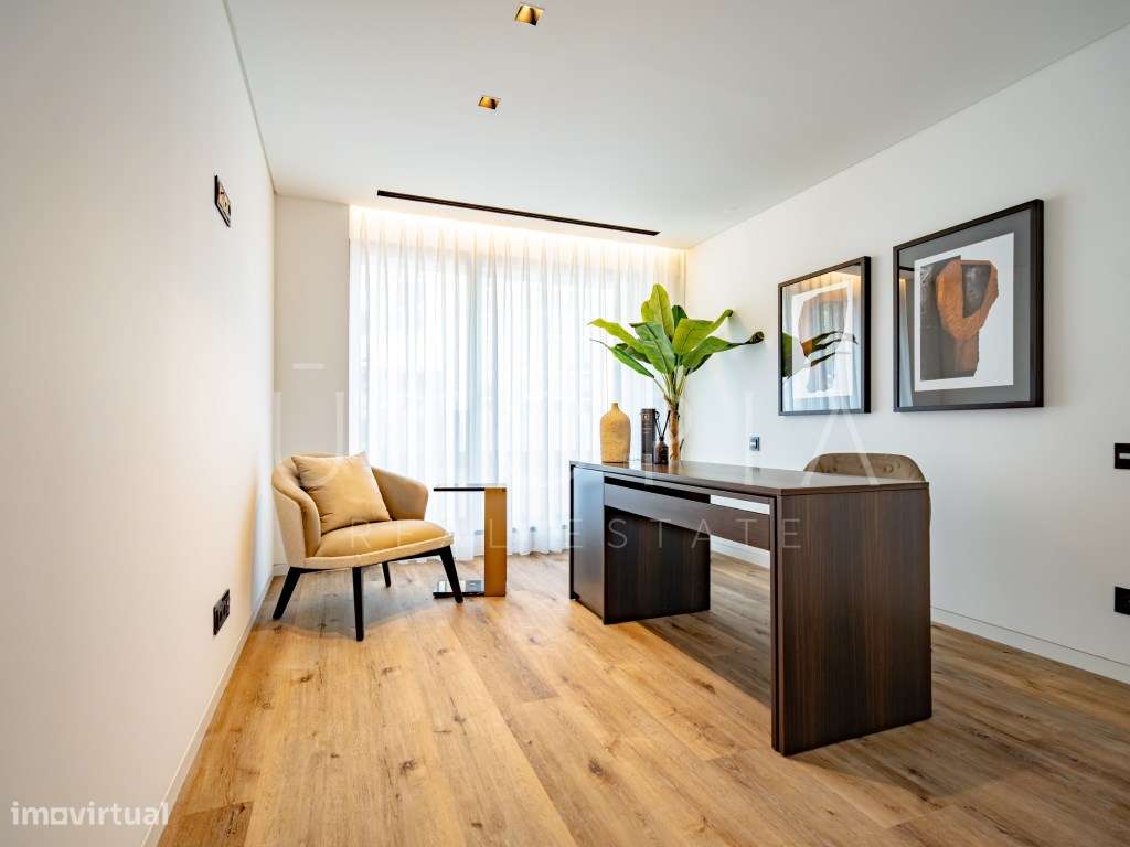 T4 novo com terraço, sala de cinema e piscina - D. João III Prestig...-32