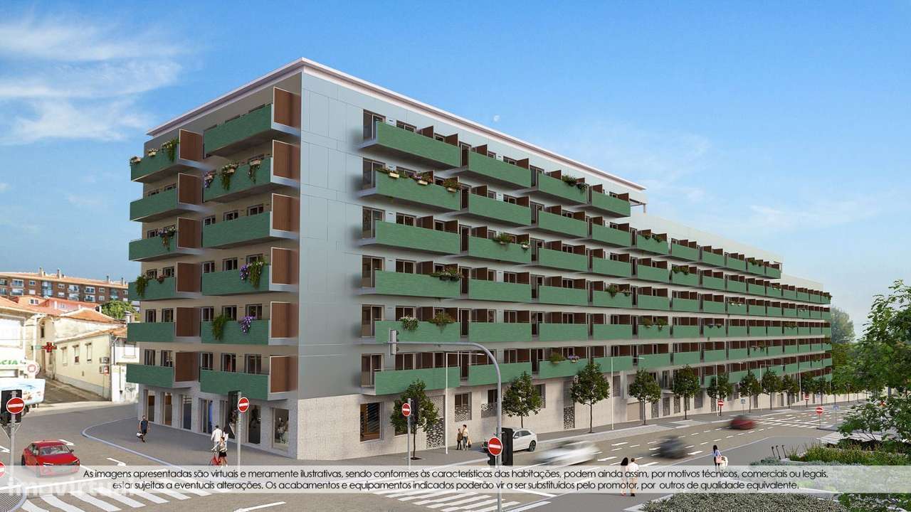 Apartamento T1 c/ lugar de garagem no Porto-13