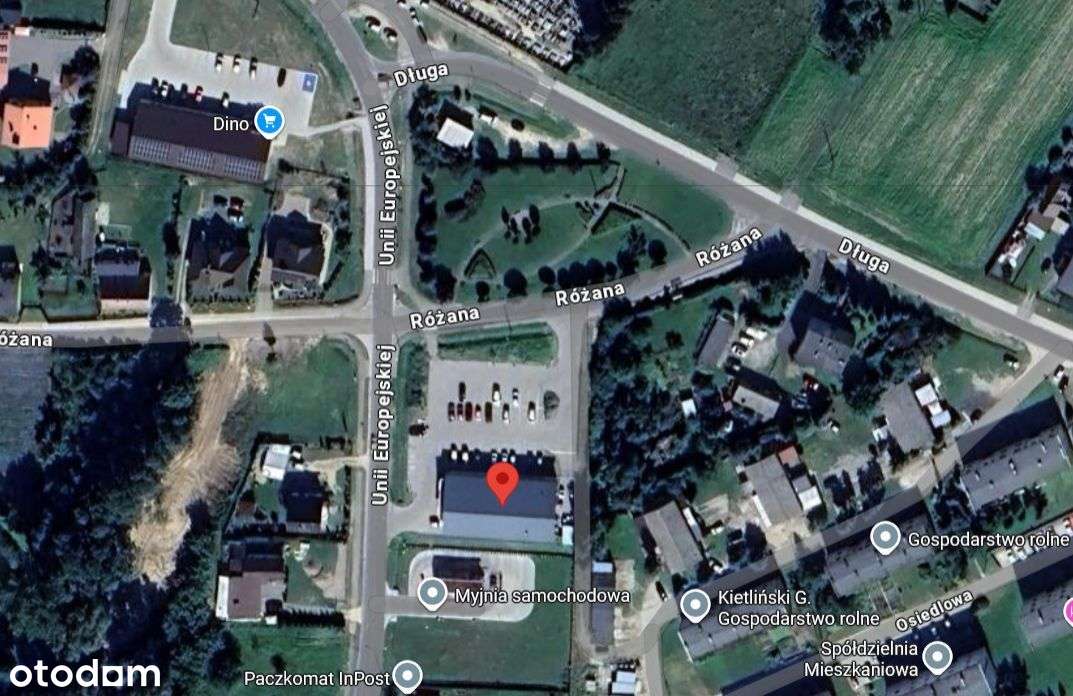 Obiekt na handel lub usługi z dużym parkingiem-1