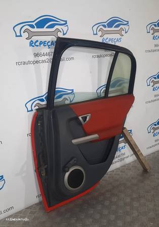 PORTA PORTAS TRASEIRA TRÁS DIREITA SMART FORFOUR I 1 454 MOTOR PUXADOR VIDRO - 4