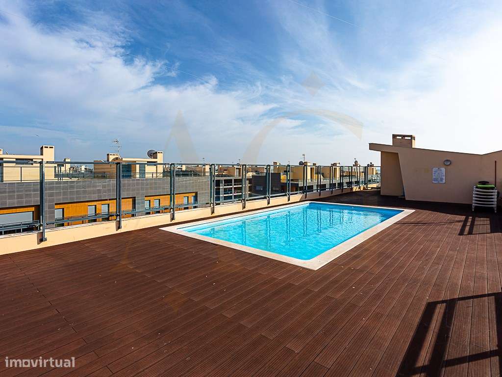 Apartamento T3 em Olhão com vistas incríveis e piscina comum-54