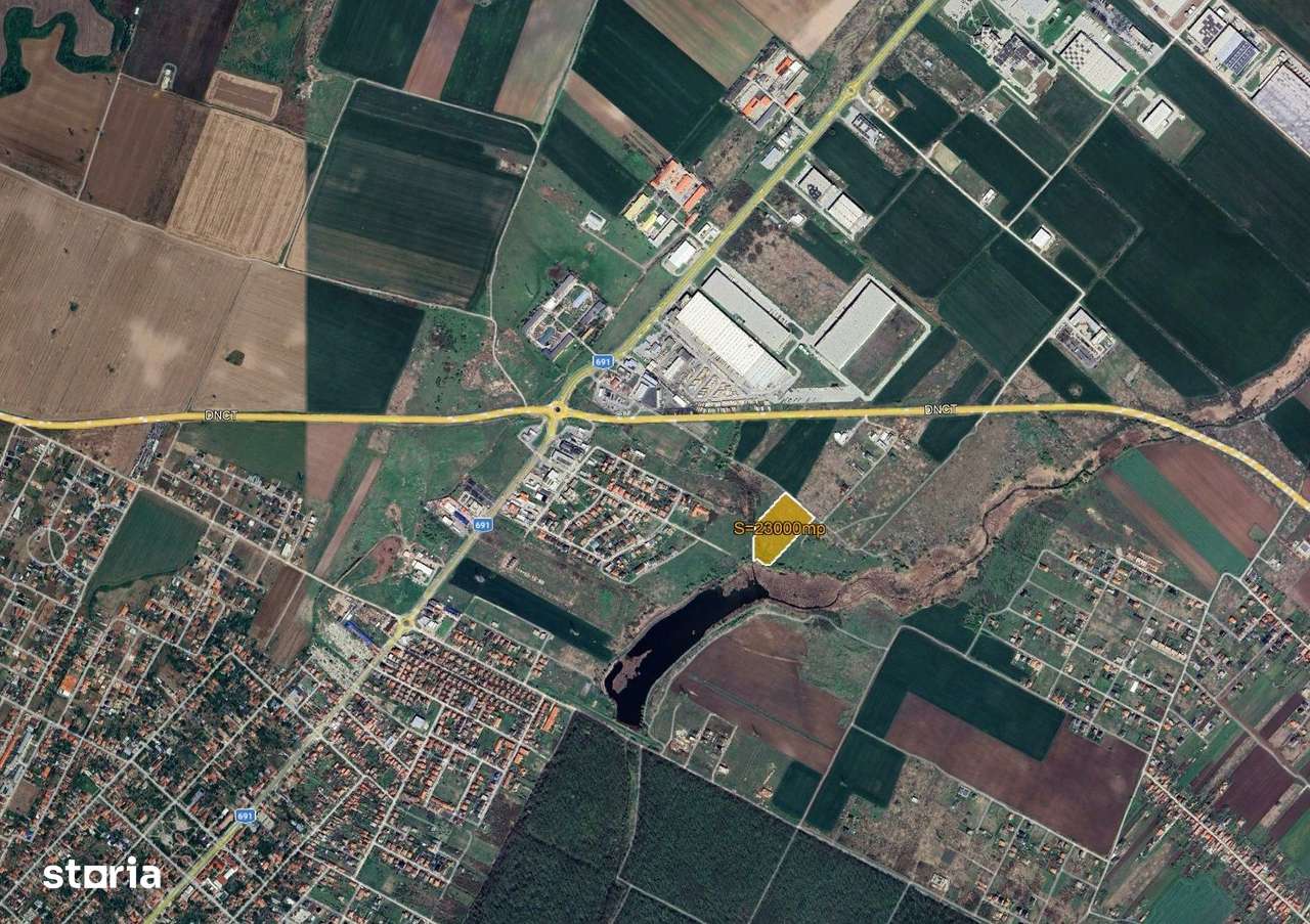 Teren de vanzare, PUZ aprobat, Dumbravita Lac, Timis - Imagine principală: 2/5