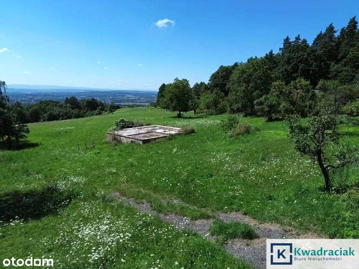 Działka pod budowę w Odrzykoniu – panorama, cisza! - Pełny obrazek: 5/10