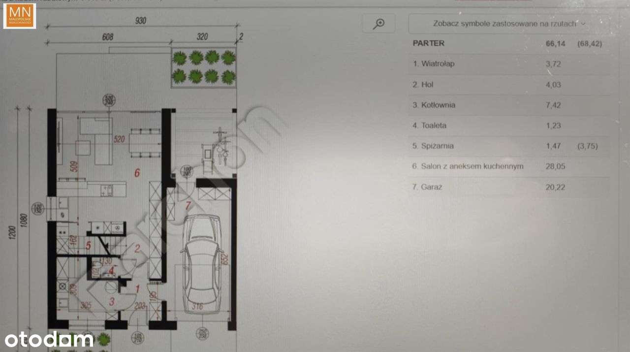 Kocmyrzów,Dojazdów,Dom Z Garażem za 950 tys, - Pełny obrazek: 4/20