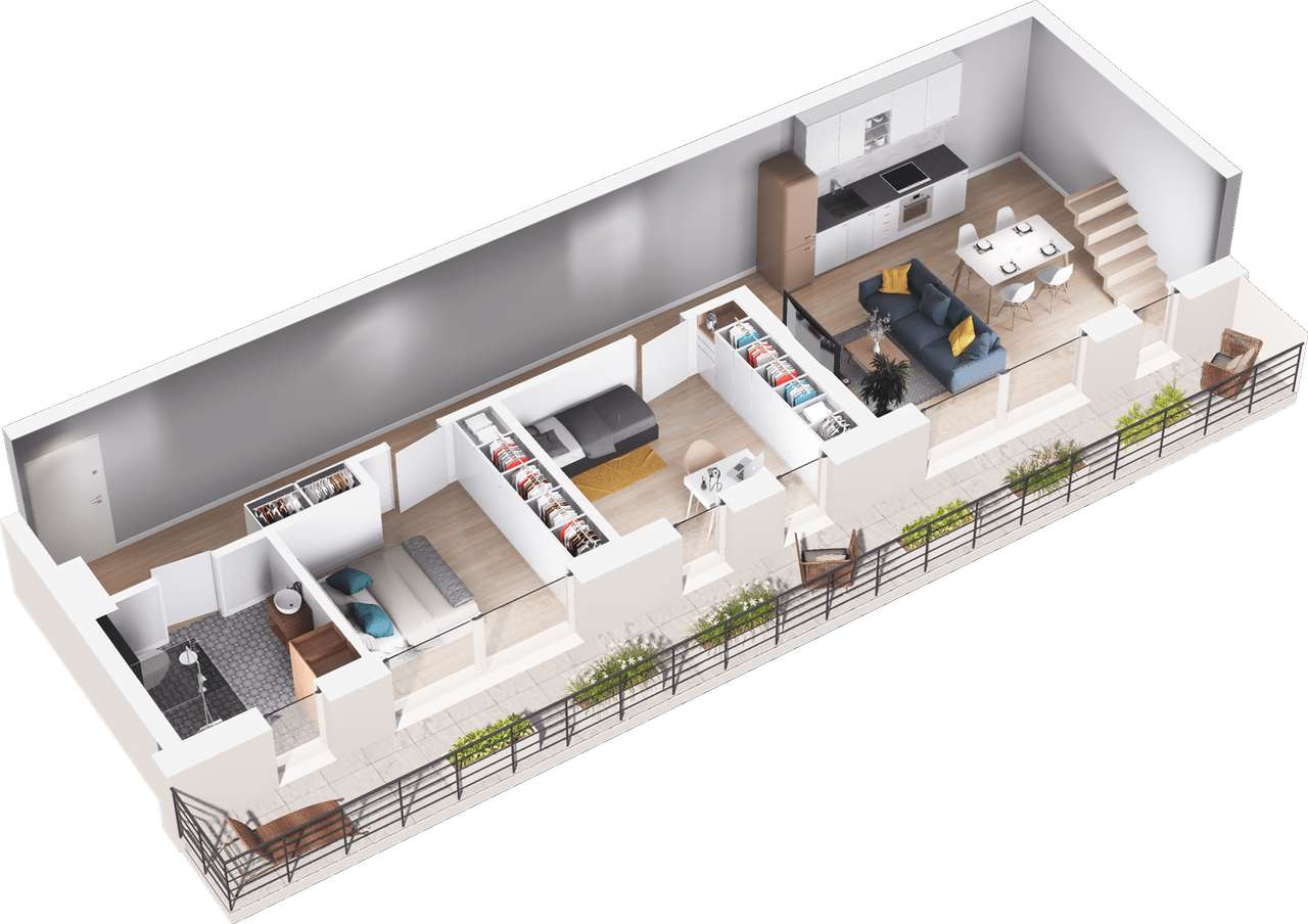 Racławicka Park | nowe mieszkanie M.35 - Pełny obrazek: 4/10