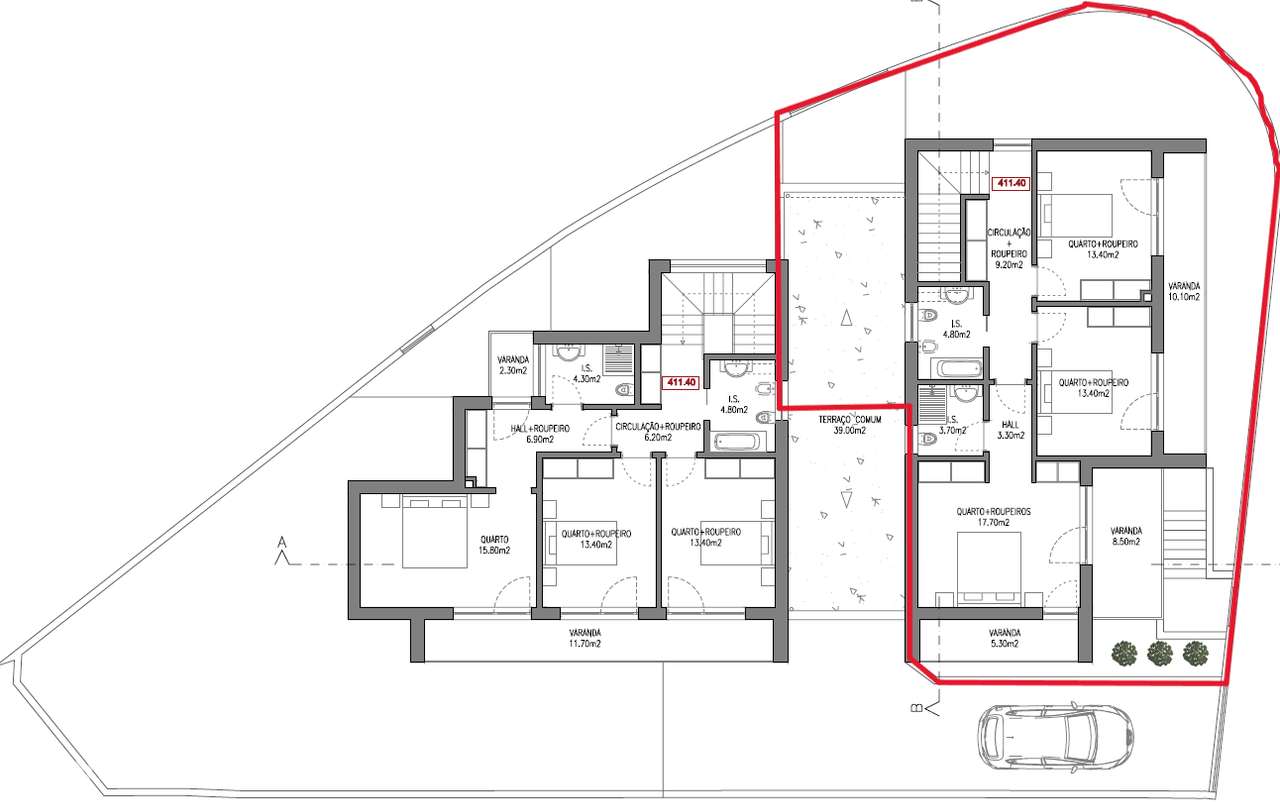 Moradia com Arquitetura Moderna a 2 Kms do Palácio do Gelo-8