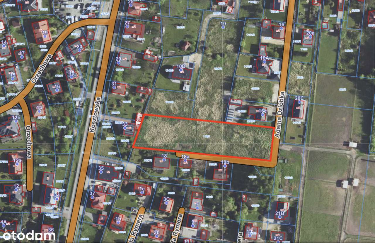 Piękna działka pod rezydencję lub inwestycję deweloperską - Pełny obrazek: 5/5
