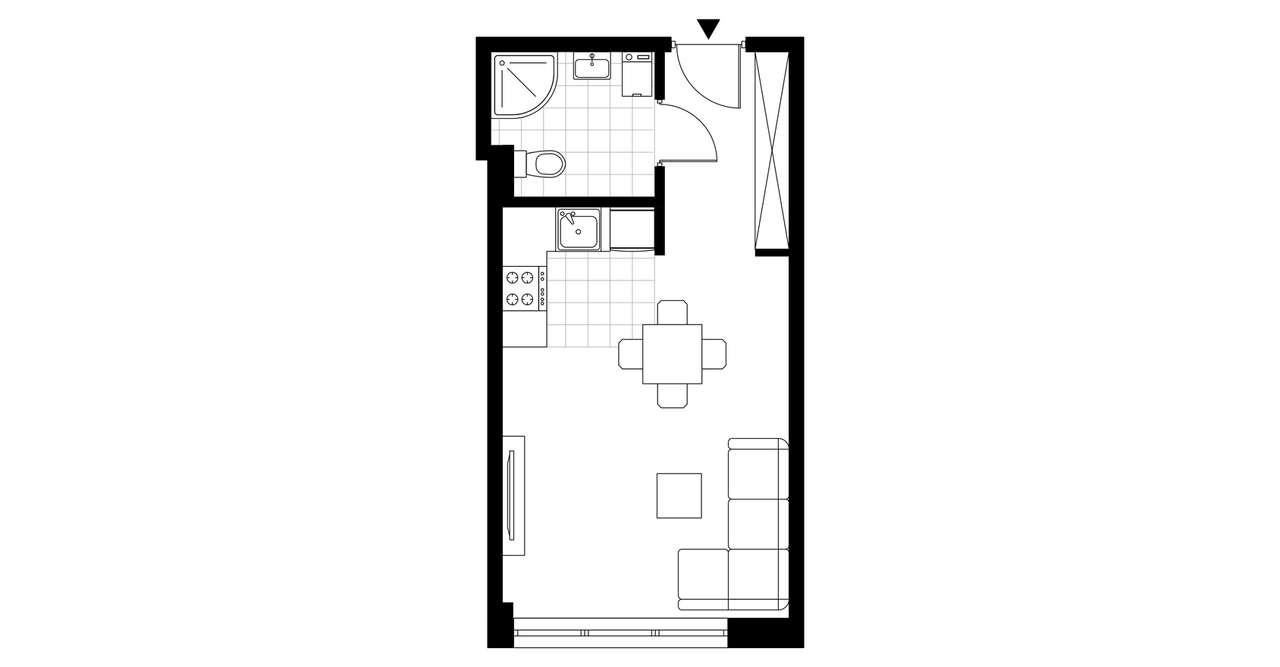 Aura Towers | mieszkanie A_1.7U - Pełny obrazek: 4/9
