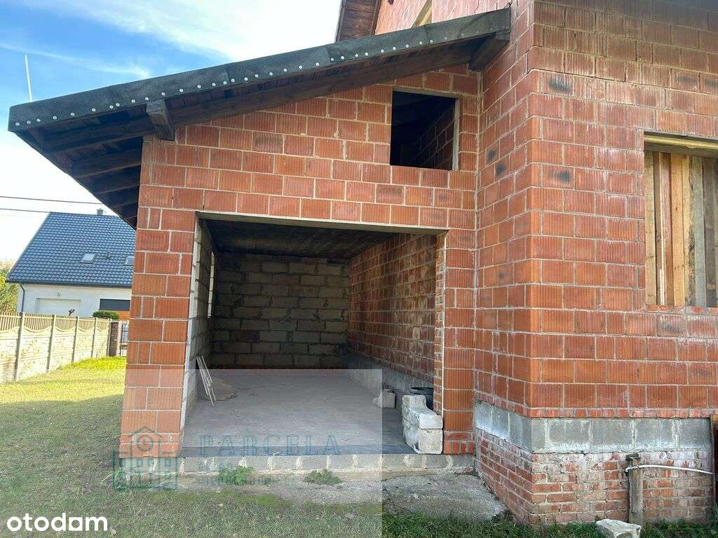 Sprzedam dom w stanie surowym otwartym w Kamieńsku-6