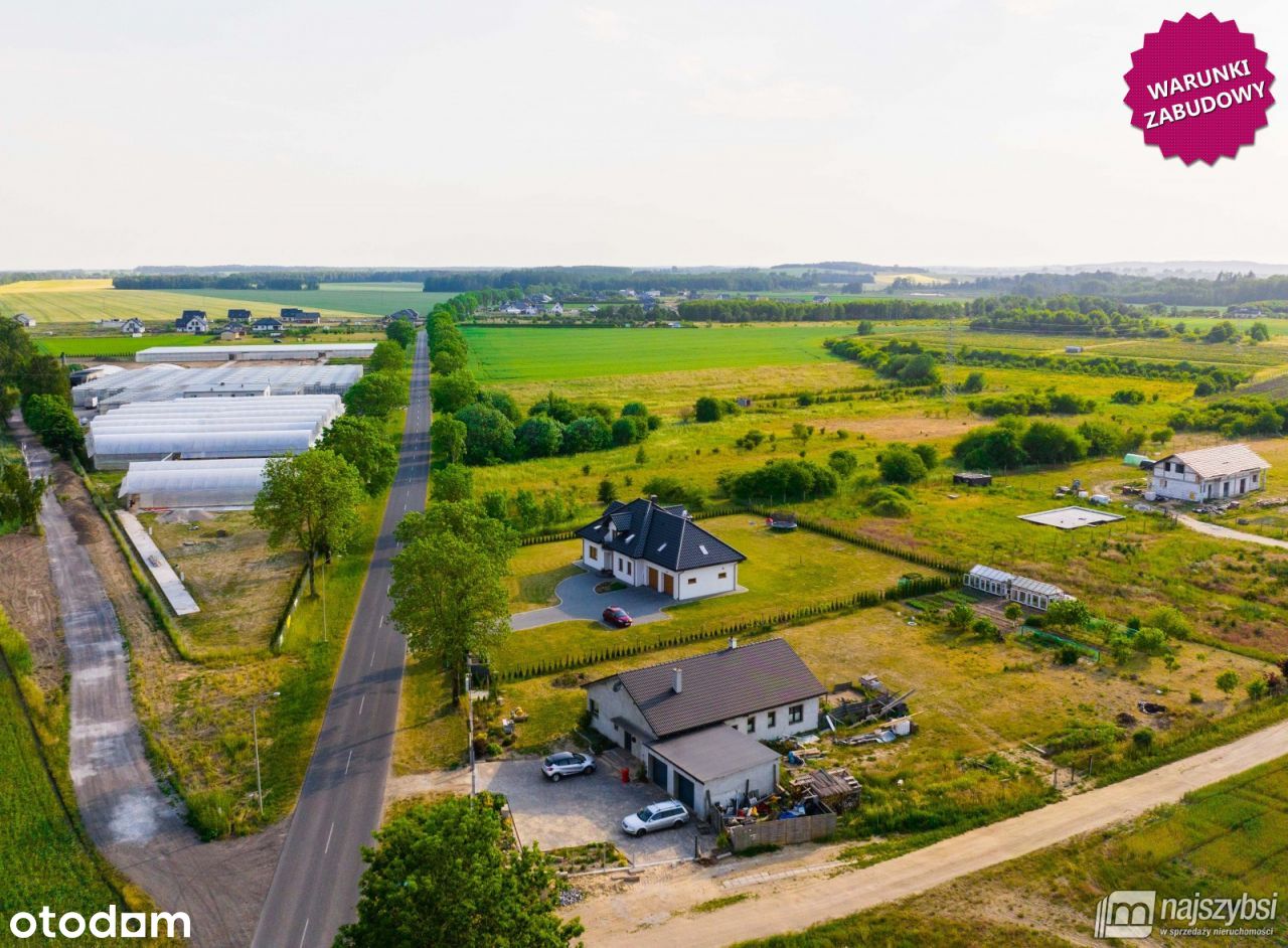 ***Działka 1,033ha w bardzo dobrej lokalizacji - p