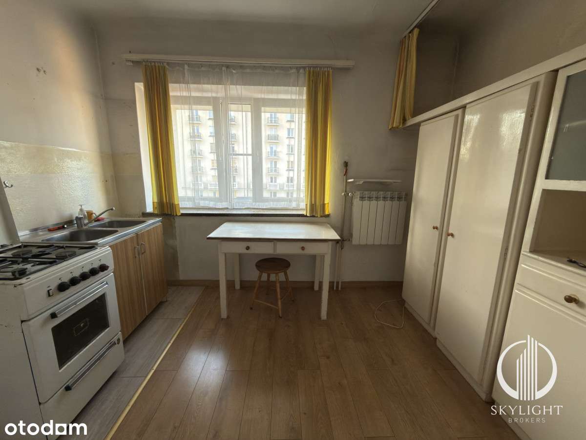 Dwupokojowe mieszkanie do remontu na Nowolipkach - Pełny obrazek: 4/15