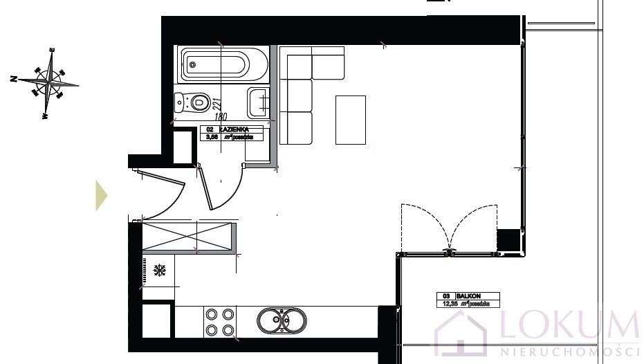 Nowa, niezamieszkana kawalerka, Lubomelska - Pełny obrazek: 5/5
