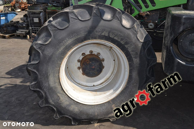 Deutz części używane Agrotron 260 230 210 215 265 silnik most skrzynia zwolnica piasta zębatka koło - 5